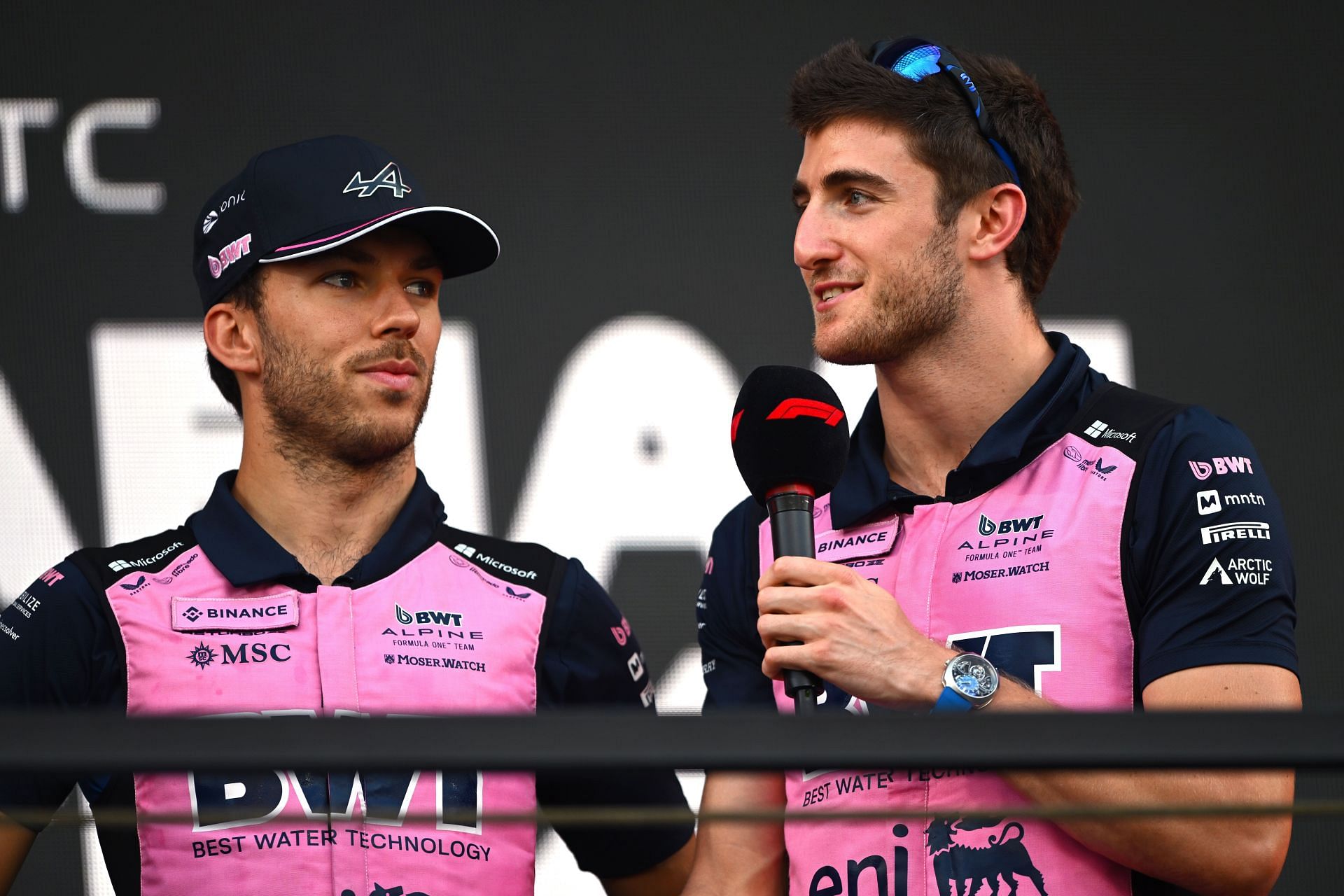 Jack Doohan with Pierre Gasly at F1 Grand Prix of Saudi Arabia - Source: Getty